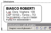 Fattura professionale, 2
