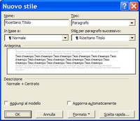 Ricettario 5