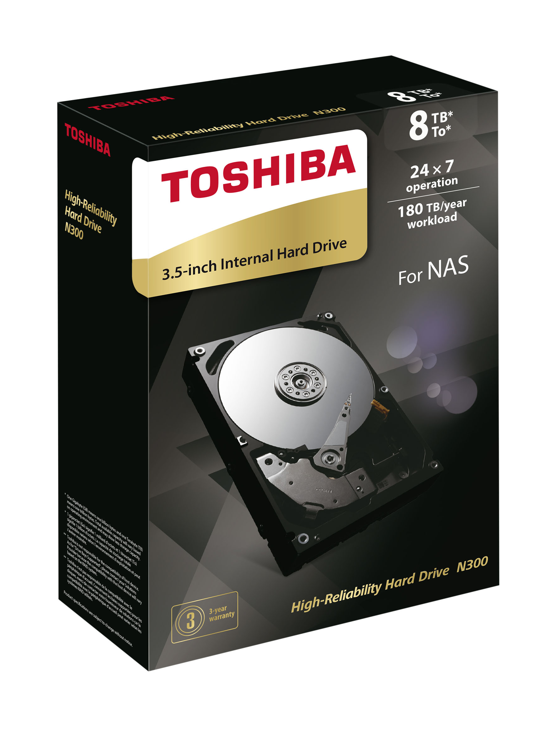 Toshiba hard disk N300 da 8TB
