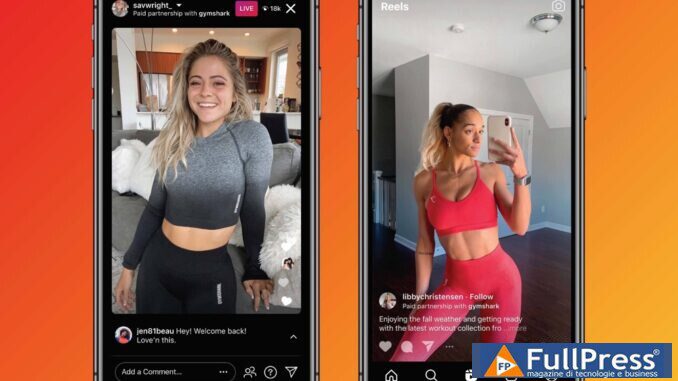 Contenuti brandizzati Instagram