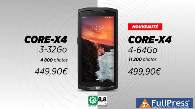 Core-X4 smartphone