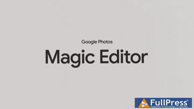 Magic Editor di Google Foto
