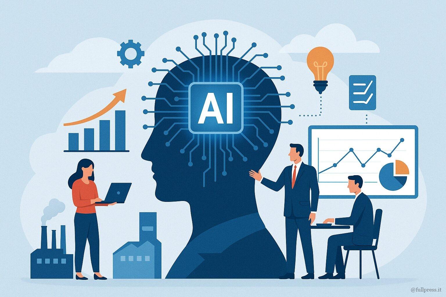 L’intelligenza artificiale aziende - Foto FPAI