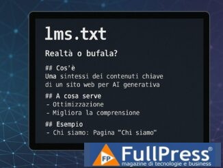 lms.txt a cosa serve - Foto FPAI