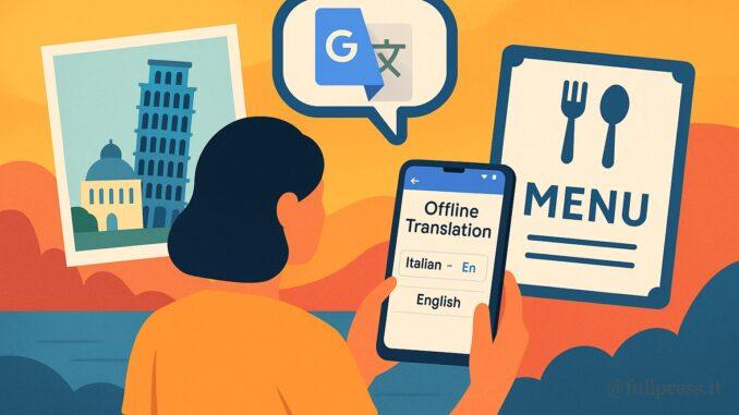 Come usare Google Traduttore offline, guida pratica per turismo e ristorazione - Foto FPAI