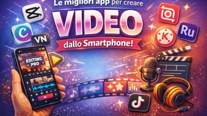 Migliori app per creare video con smartphone - Foto Fpai