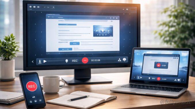 Come registrare lo schermo del PC - Foto fpai