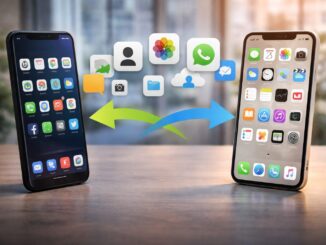 Trasferimento dati tra smartphone - Foto fpai